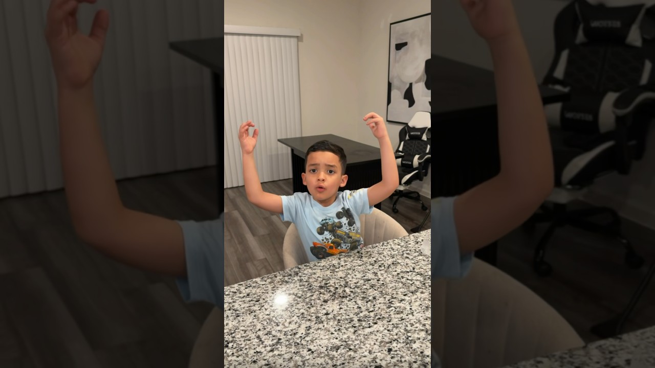 Наш сын сказал, что бросает YouTube... 