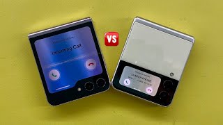 Samsung Z Flip3 vs Z Flip5 Incoming +Outgoing Call