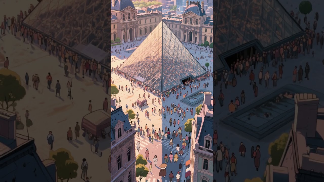 Why 9 Million People Visit the Louvre Every Year 🎨
