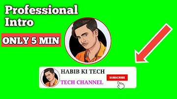 How To Make Subscribe Bell Intro Animation In Android Mobile || Kinemaster See Only 5 Minutes