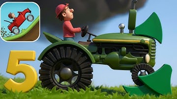 Hill Climb Racing - Full Gameplay Walkthrough Part 5 - bike (iOS, Android)  Nex Elite 