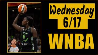 Wednesday WNBA Best Bets Player Props for 6/17/26