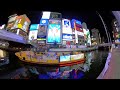 The city lights in Osaka is amazing, Namba, Ebisubashi Bridge, Glico, Tombori, 戎橋, 難波, insta 360