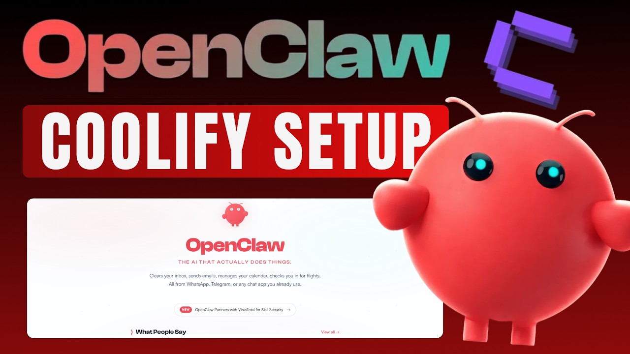 OpenClaw Setup Tutorial: Deploy ClawdBot on Coolify with VPS - YouTube