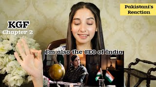 KGF Chapter 2 | ROCKY - I Am Also CEO Of INDIA | PAKISTAN REACTION