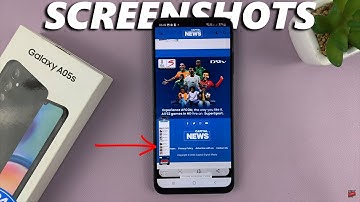 How To Take Screenshots On Samsung Galaxy A05s