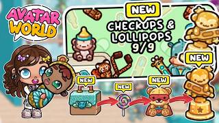 ⭐FREE COINS⭐ CHECKUPS & LOLLIPOPS SECRETS IN AVATAR WORLD!(PAZU)