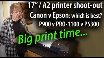 Epson vs Canon. What