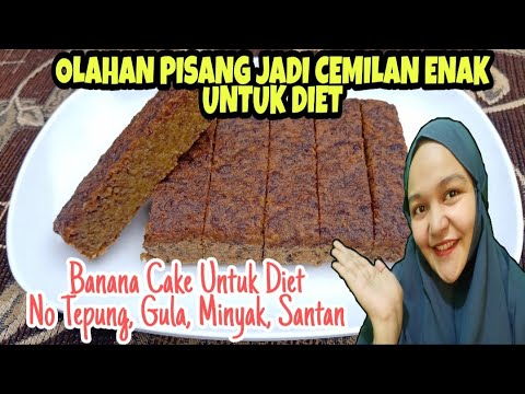 Video: Kek Oat Pisang Kalori Rendah