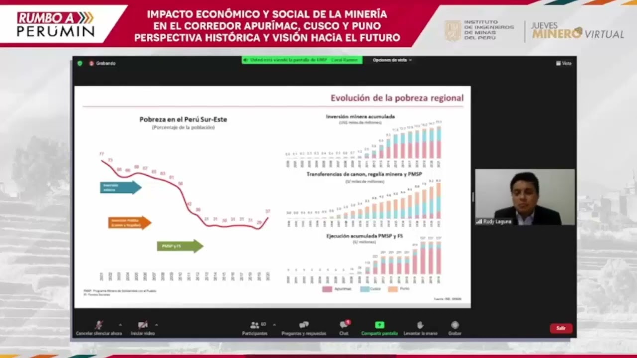 POBREZA MONETARIA SE REDUJO POR LA INVERSIÓN MINERA