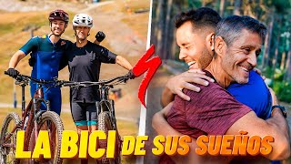 REGALO A MI PAPA LA BICI DE SUS SUEÑOS Y HACEMOS UNA CARRERA - TheGrefg