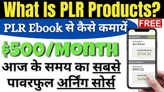 How To Use PLR EbooksTo Earn $500/month Absolutely FREE - Best For Beginners 2022