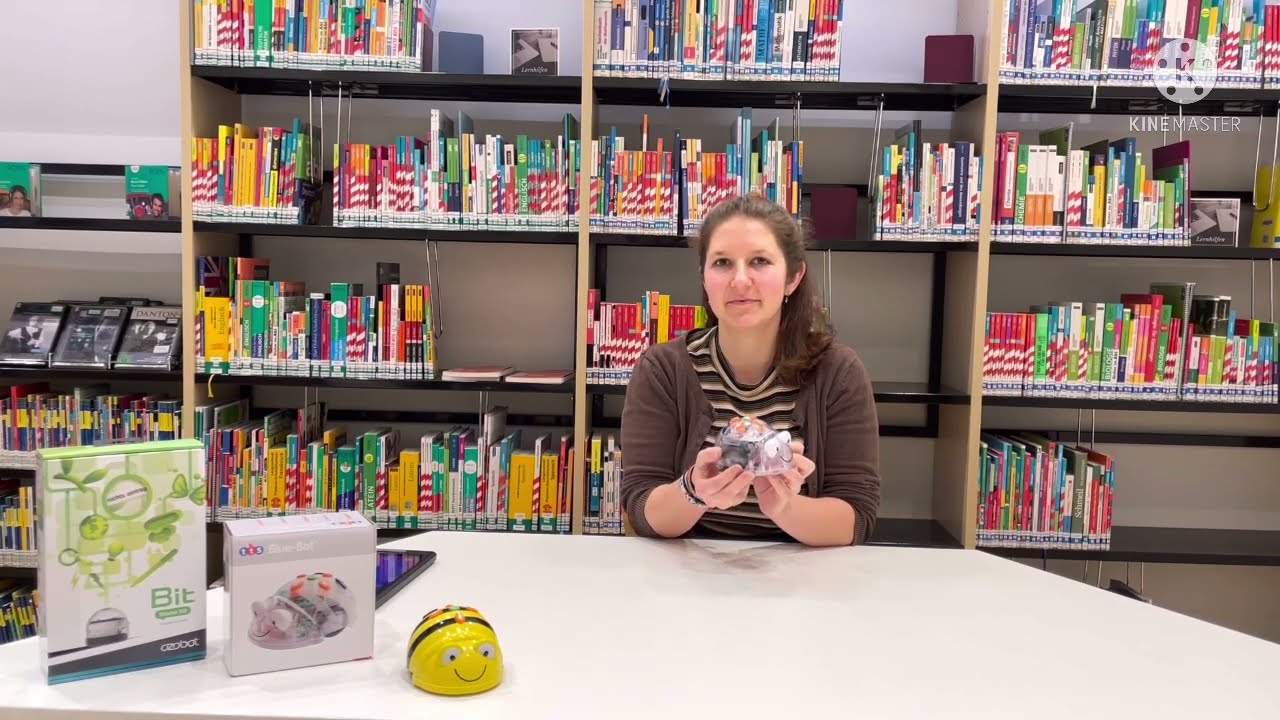 Ernst-Abbe-Bücherei Jena: Lernroboter Blue-Bot