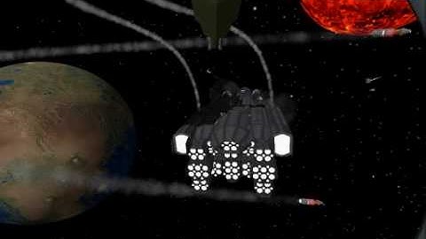 Spacebuild Battle #3, Carrier versus titan (Diaspora spacebuild server)