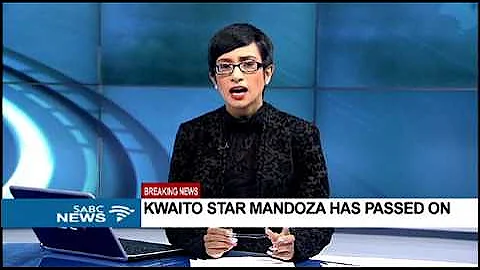 BREAKING NEWS: Kwaito star MANDOZA dies