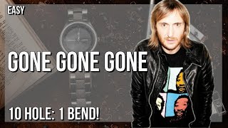 SUPER EASY: How to play Gone Gone Gone  on Diatonic Harmonica 10 Holes (Tutorial)