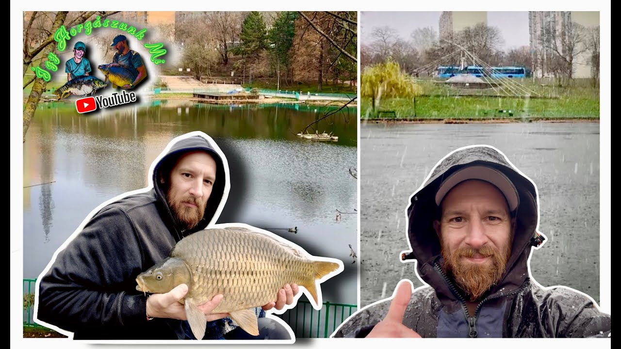 Guttmann tavi Feeder (Újhegyi bánya-tó)🎣🐟 - Mókás időjárással❄️🧊