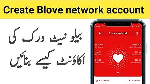 blove network ka account kaise banaye | blove network account create problem