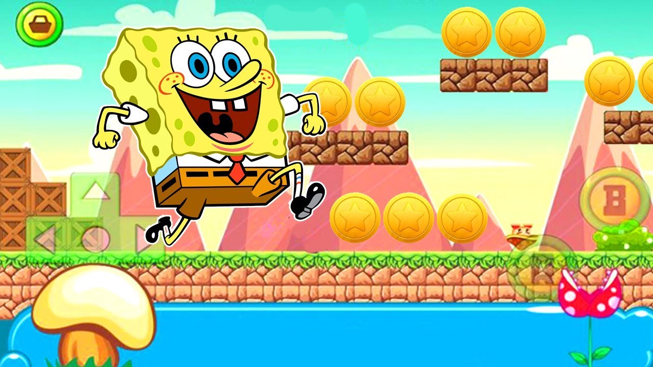 Bob - Juegos Para Niños Pequeños - Carrera de Bob Esponja -