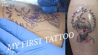 Tattoo Real Time - anime Killua