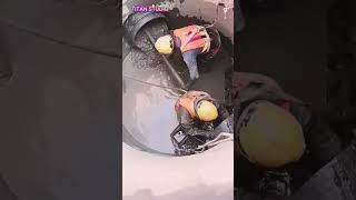 Smart Ways to Drill Underground with Advanced Equipment #shorts