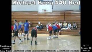 Michael Bova Basketball Highlight's 2009 Keystone State Shootout At F&M College