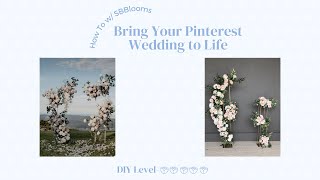 How To w/ SBBlooms: Affordable Wedding Flower Ceremony Install with Something Borrowed Blooms