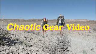 Chaotic Gear Video - Hayduke Trail - Ultralight Backpacking