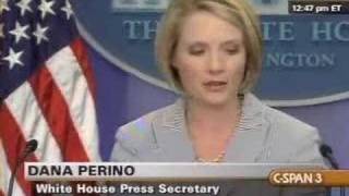 Perino Claims Bush Didn't Know 'Dissent' On Iraq
