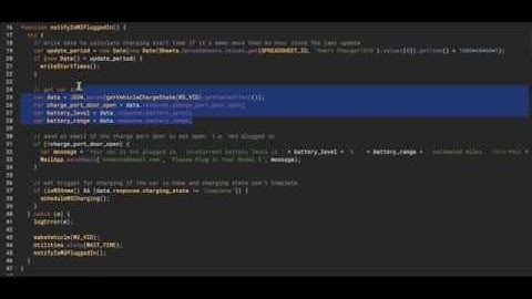 How to use the Tesla API - Part 6