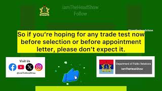 GAF Trade Test Update: Will There Be One Before Training? Answer is NO
