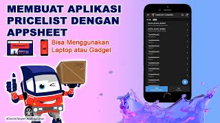 Membuat Aplikasi Pricelist dengan Memanfaatkan Fungsi Google Drive dan AppSheet - Dakota Cargo screenshot 5