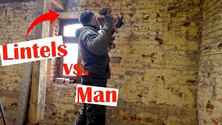 One man vs. 7 lintels - Will HE WIN the fight? / Renovating a 110+ y.o. ABANDONED farm in Belgium by De Hoeve. Old Belgian farm renovation 50,522 views 3 months ago 28 minutes