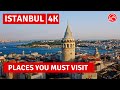 Places You Must Visit In Istanbul 2023 Istiklal Street-Kadikoy-Fake Market Walking Tour|4k UHD 60fps