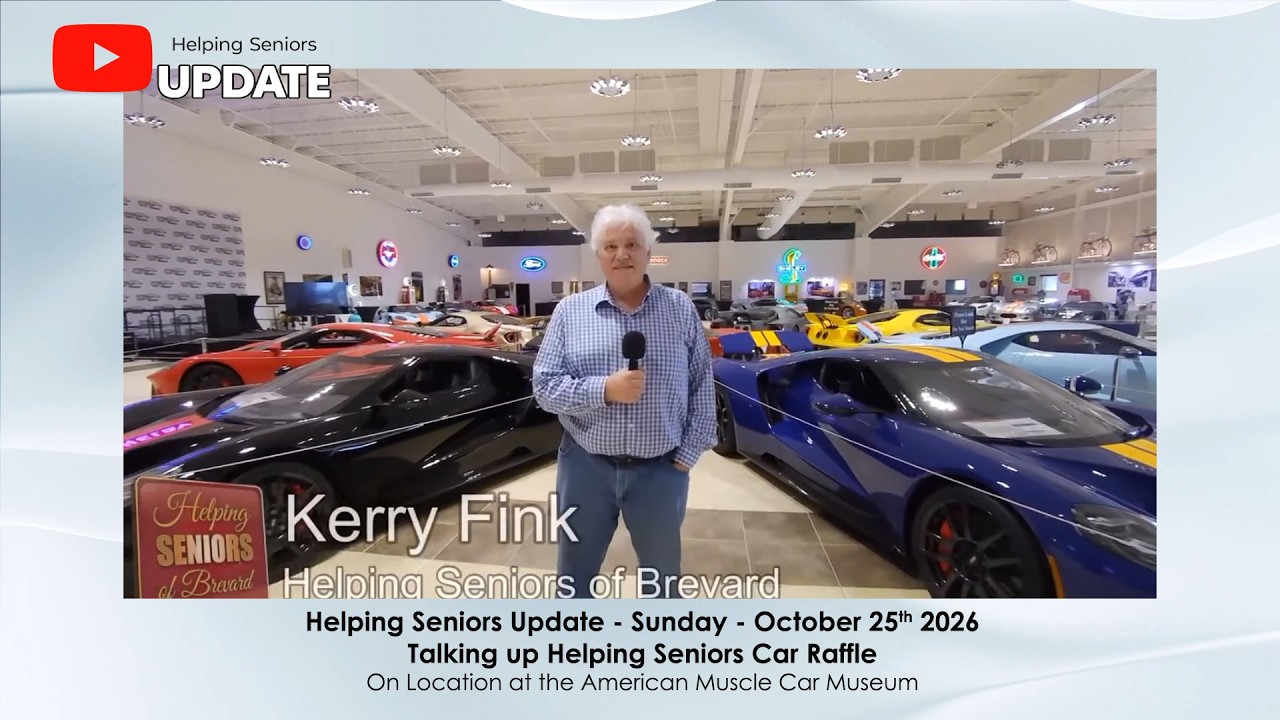 Helping Seniors Update: Car Raffle Morning - YouTube