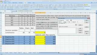 Excel Solver + SUMPRODUCT for Linear Programming (Full Setup Explained)