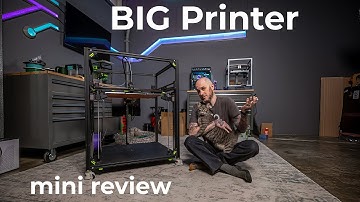 mini Review of a GIANT 3D Printer - RatRig V-Core 4