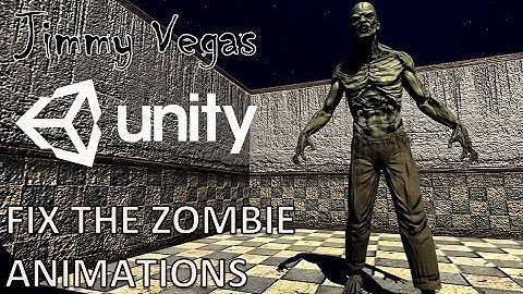 How To Fix The Animations On The Zombie In The Unity Asset Store Tutorial