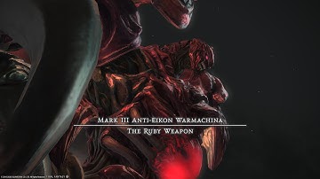 FINAL FANTASY XIV - Ruby Weapon EXTREME  Full Fight