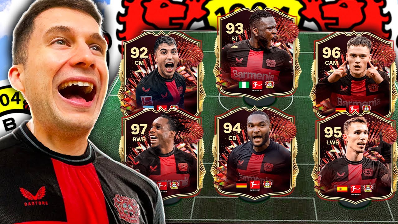 TIME FULL TOTS SÓ COM JOGADORES DO BAYER LEVERKUSEN!! AMASSAMOS NA WL! EA FC 24 ULTIMATE TEAM