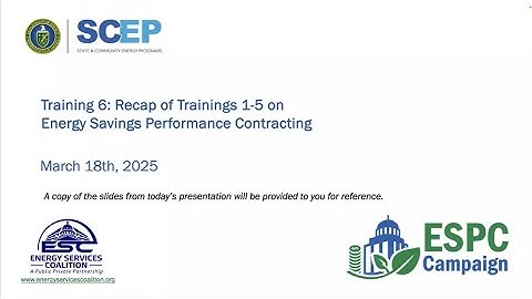 Training 06: Maximize Your ESPC Success–Review and Apply Lessons Learned