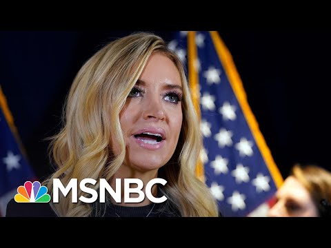 Fox News Cuts Away From Kayleigh McEnany's Baseless Claims Of Voter Fraud | Deadline | MSNBC