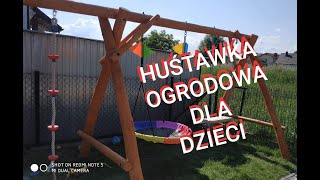 huśtawka ogrodowa #Plac_zabaw #Huśtawka_dla_dzieci ze stempli