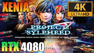 Project Sylpheed Arc of Deception | Xenia Canary 2023 | Xbox 360 | RTX 4080 | i9 13900K | 4K 60FPS