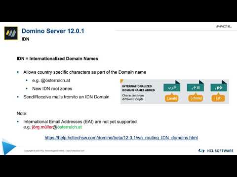 What's new in Domino - Domino v12.0.1 Beta 2