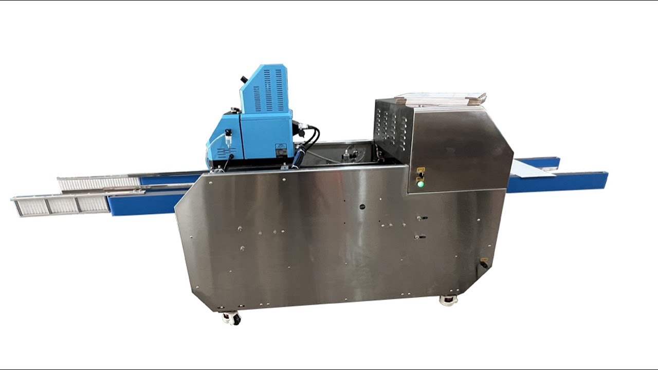 High speed facial tissue carton box sealing machine