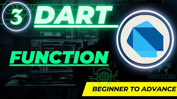 Dart Full Course Part 3 - Functions.