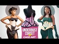 CAGE ART BASQUE CORSET Tutorial | Detailed Pattern, Cutting and Stitching