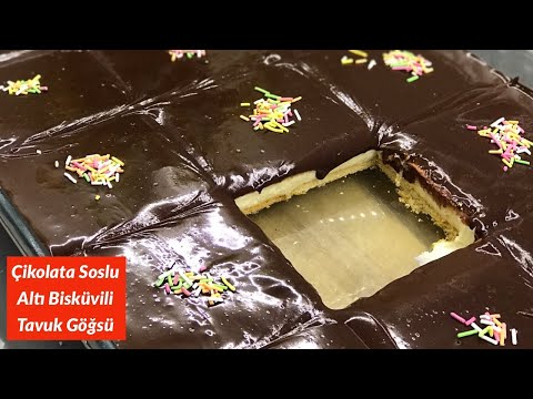 Çikolata Soslu Altı Bisküvili Tavuk Göğsü - Naciye Kesici - Yemek Tarifleri