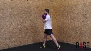 Single arm Kettebell Rack Split Squat